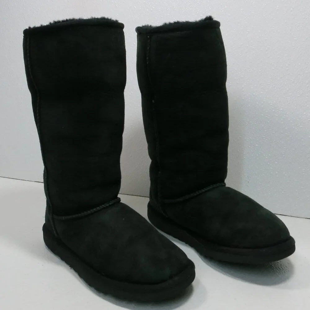 UGG 5229 Australia classic Tall Sheerling Winter Boots Kids Warm Footwear Sz 3